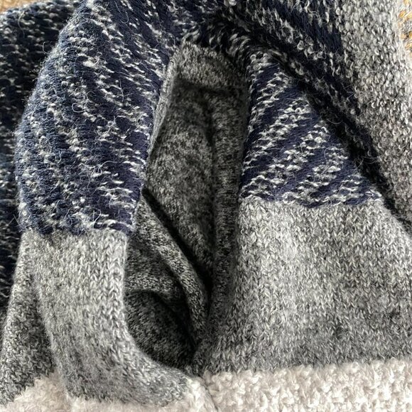 Chico's Cardigan Sweater Size 1 Multicolored Striped Polyester Blend NWT CJ-1192 - Picture 7 of 13